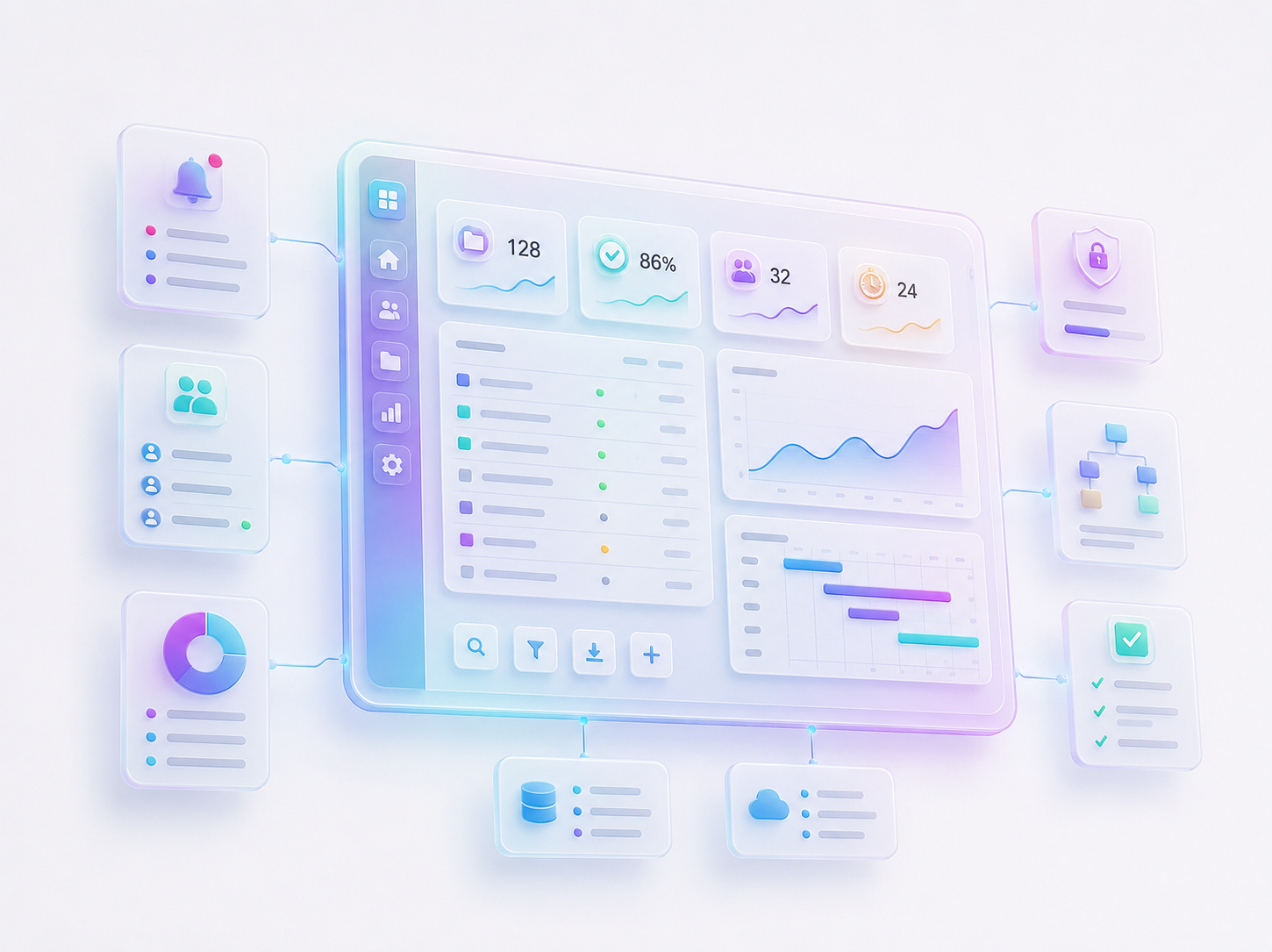 Illustration application métier interne