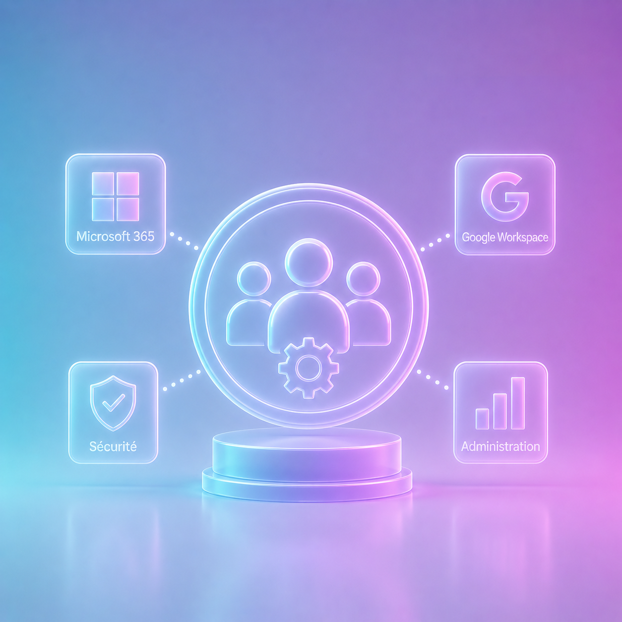 Plateforme Microsoft 365 ou Google Workspace
