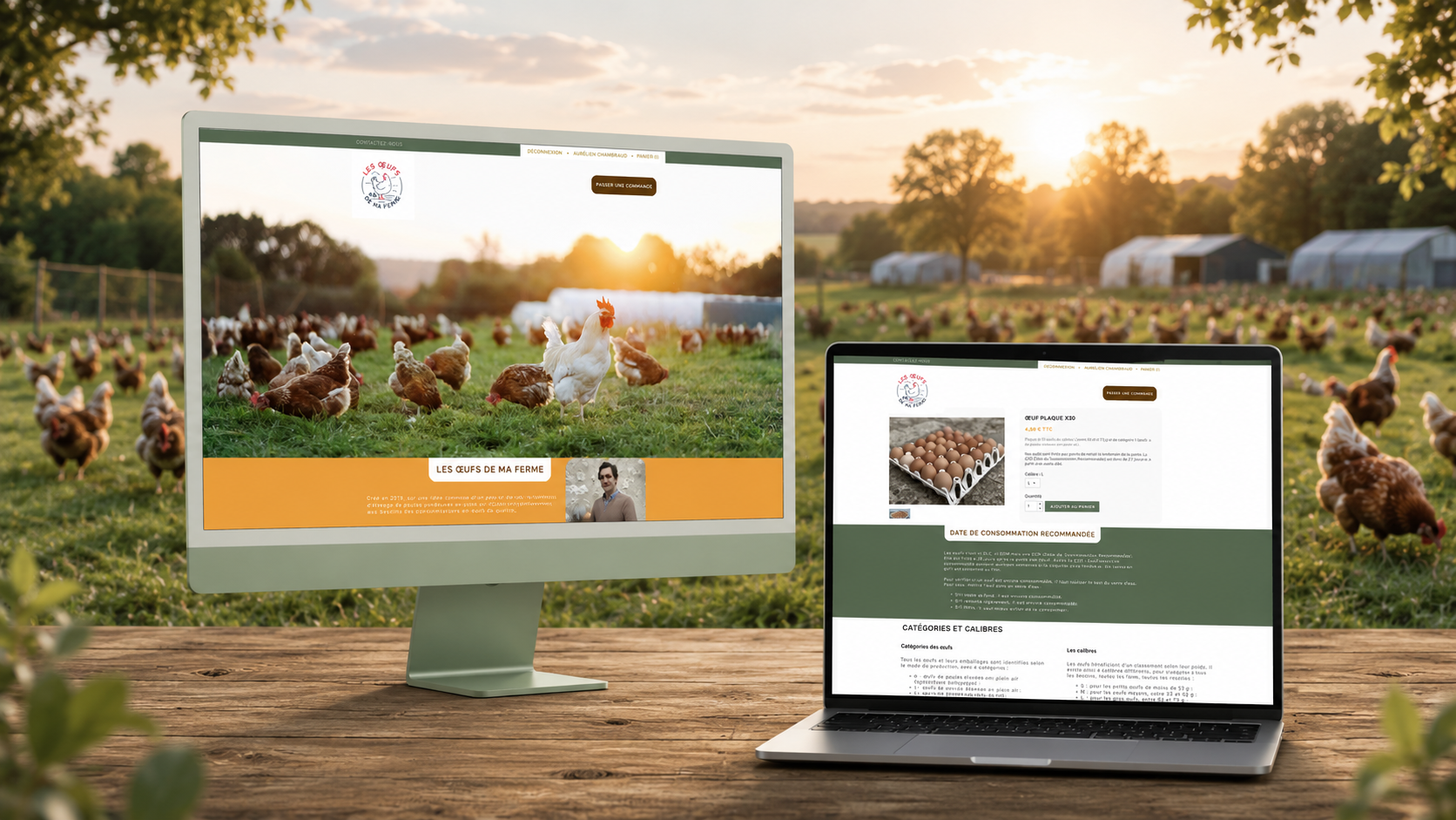 Projet Les Œufs de ma Ferme